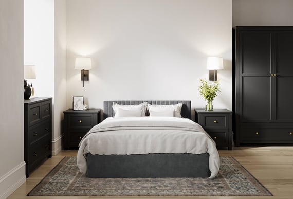 Berlin Double Bed Teal