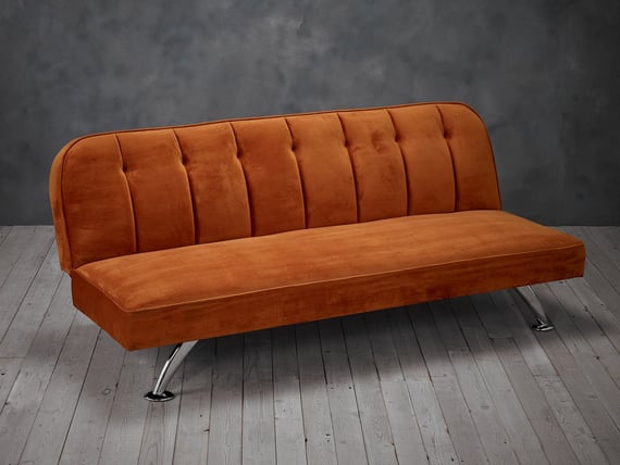 Brighton Sofa Bed Orange