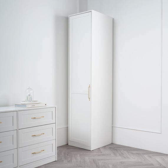Austen White 2 Door Wardrobe