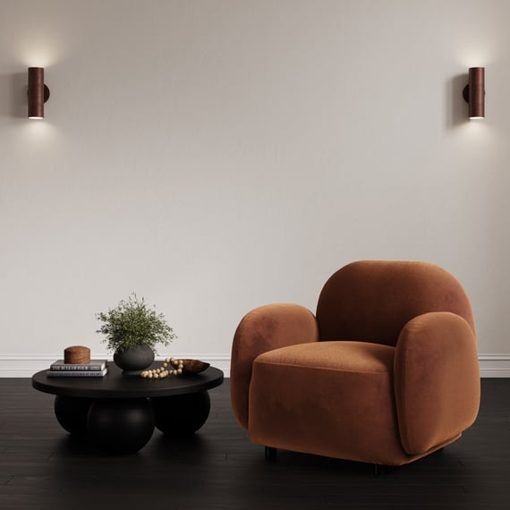Kenji Matte Black Coffee Table