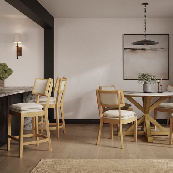 Maggie Frost Umber Counter Stool
