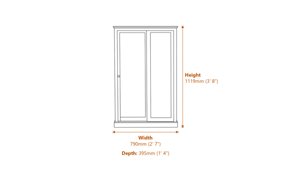 Devon Charcoal 5 Drawer Chest Dimensions Diagram