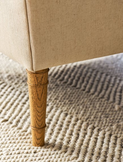 Aldwyn Armchair Natural cushion detail