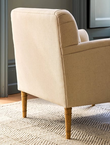 Aldwyn Armchair Natural frame detail
