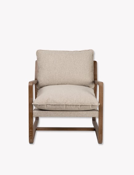 Barnwood Armchair Natural back b