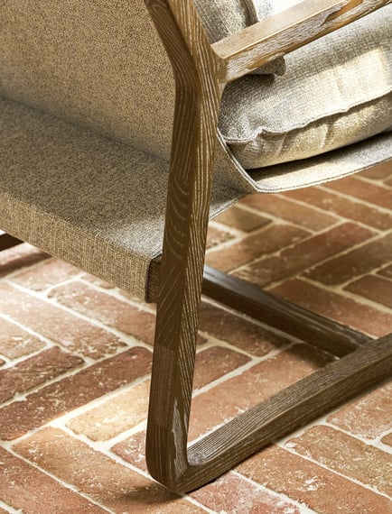 Barnwood Armchair Natural wide