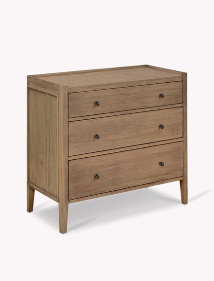 Chesterton Chest of Drawers Natural angle