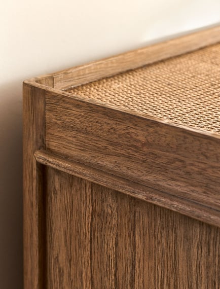 Chesterton Chest of Drawers Natural edge detail