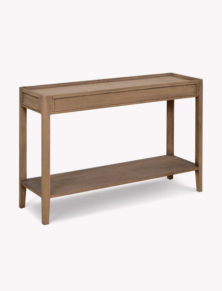 Chesterton Console Table Natural angle