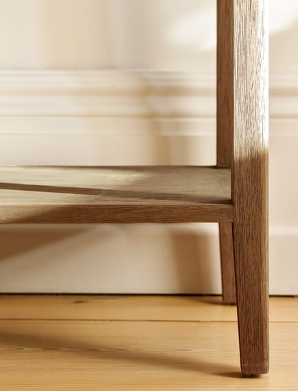 Chesterton Console Table Natural drawer detail