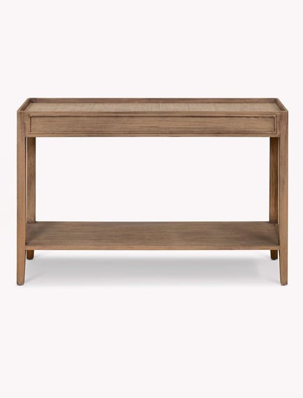 Chesterton Console Table Natural front