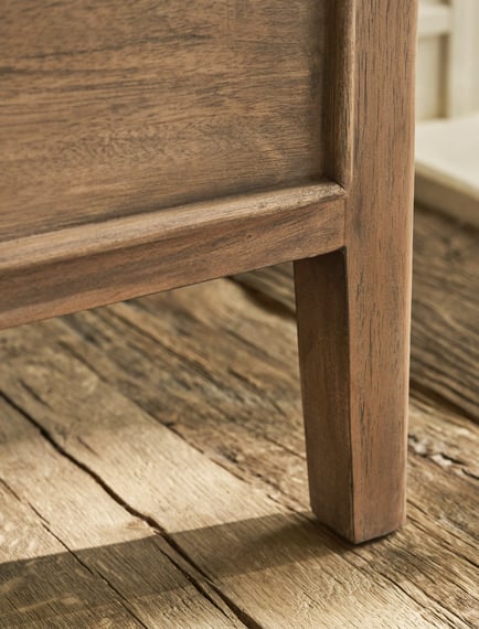 Chesterton Double Wardrobe Natural drawers