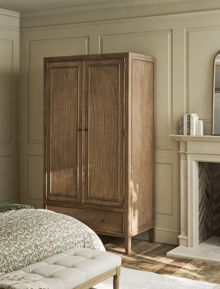 Chesterton Double Wardrobe Natural
