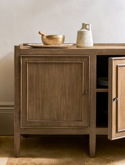 Chesterton Sideboard Natural rattan top