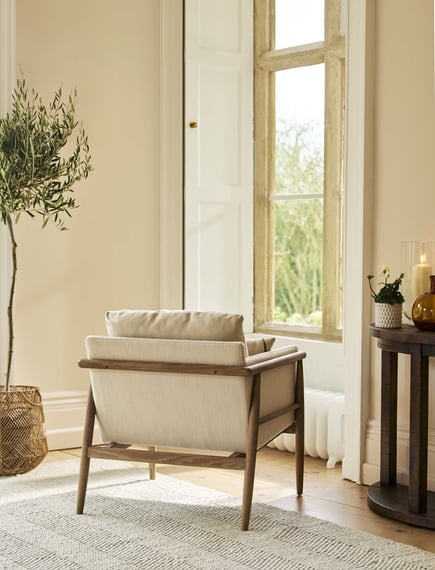 Kennington Armchair Natural angle