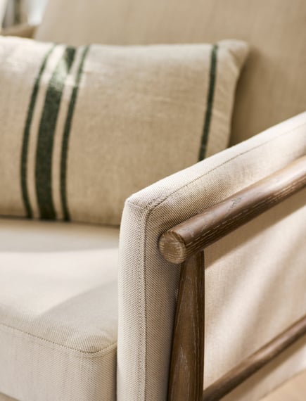 Kennington Armchair Natural side