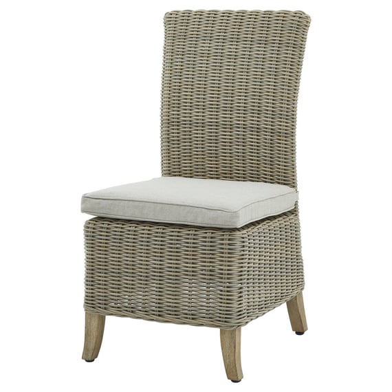 capri collection outdoor dining chair 2