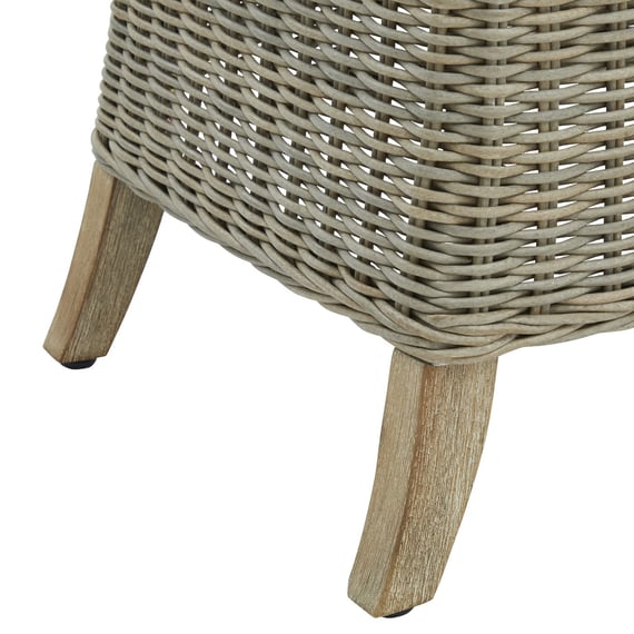 capri collection outdoor dining chair 3