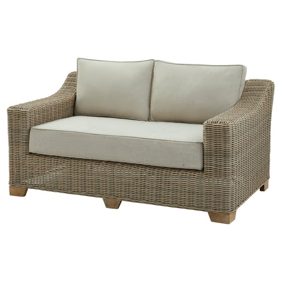 capri collection outdoor two seater sofa 2