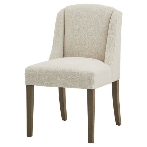 compton boucle dining chair 2