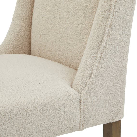 compton boucle dining chair 5