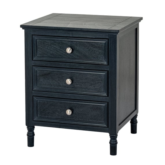 contour collection 3 drawer side table 2