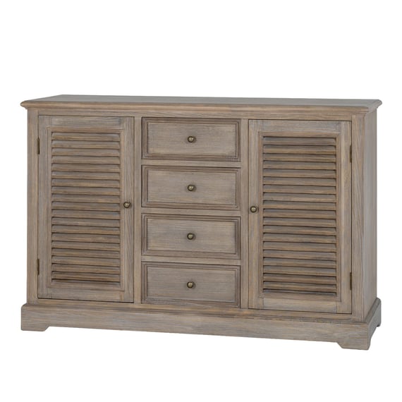 delphine collection 2 door 4 drawer large dresser base 3