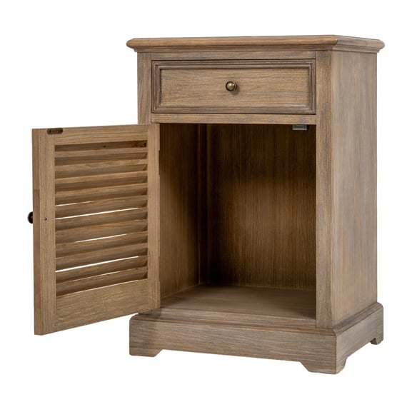 delphine collection 1 drawer 1 door chest left hand 5