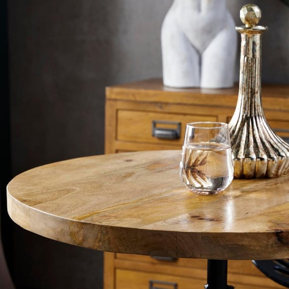 draftsman adjustable bar bistro table 4