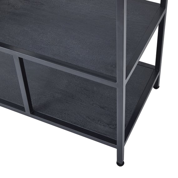 large black multi shelf unit 4