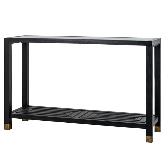 lennox black console table 2