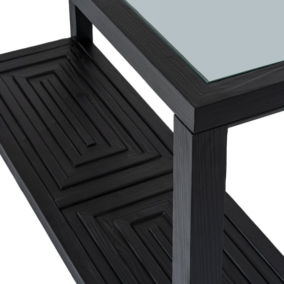 lennox black console table 4