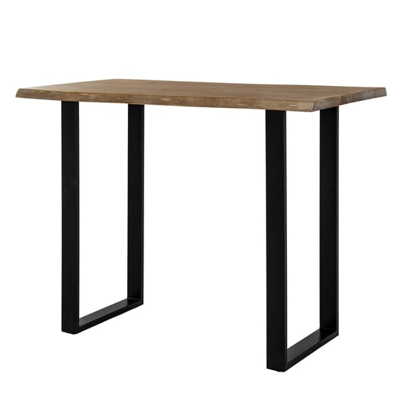 live edge collection light acacia bar table 2