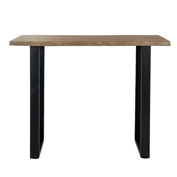 live edge collection light acacia bar table 3