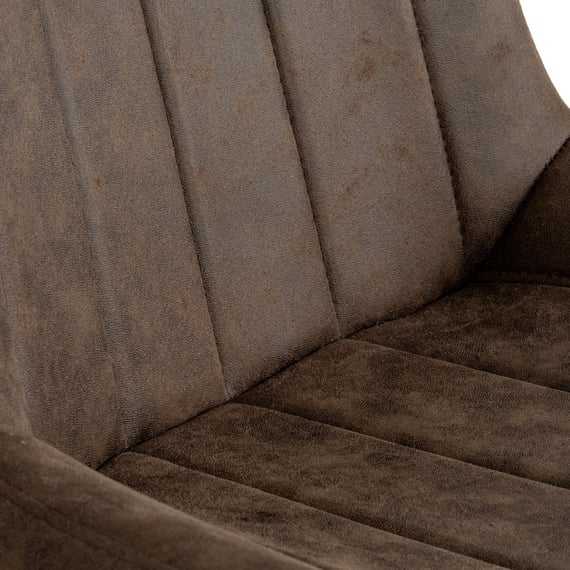 malmo coffee swivel dining chair 4