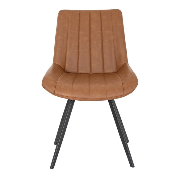 malmo tan swivel dining chair 3