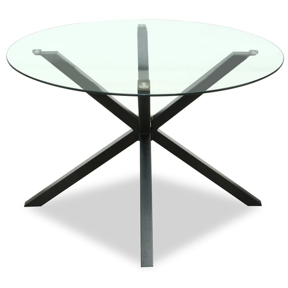 monza round glass dining table 2