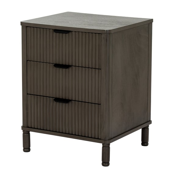 reed collection 3 drawer bedside table 2