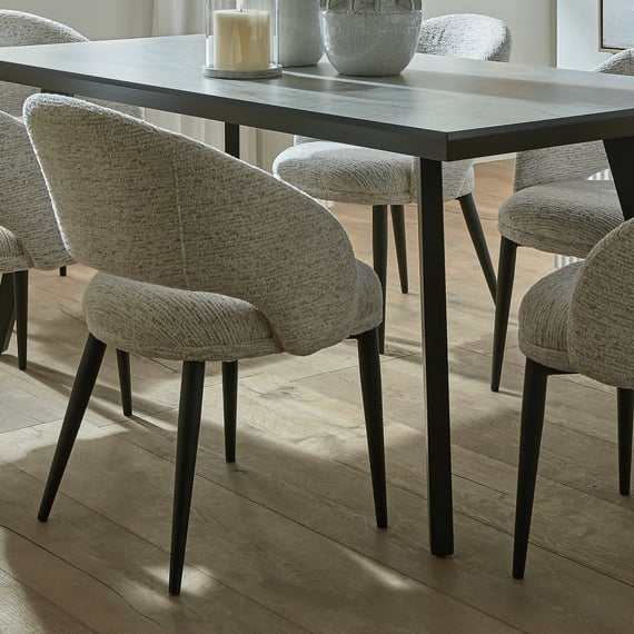 sorelle curved dining chair 3
