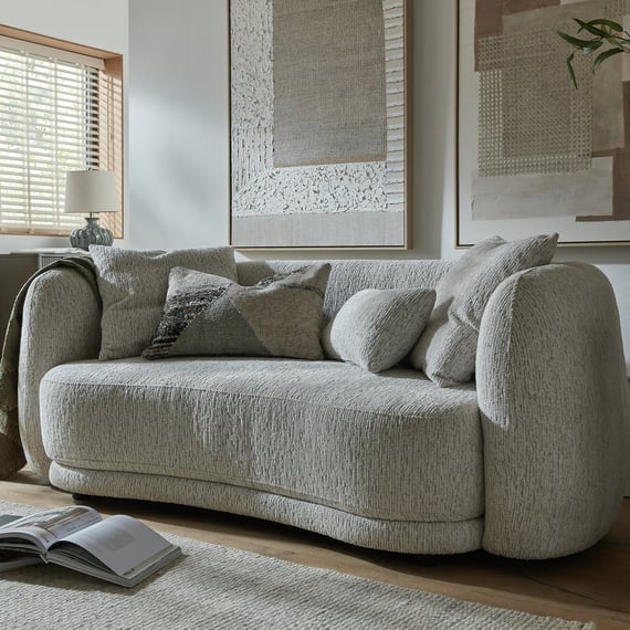 sorelle two seater sofa with cushions 3