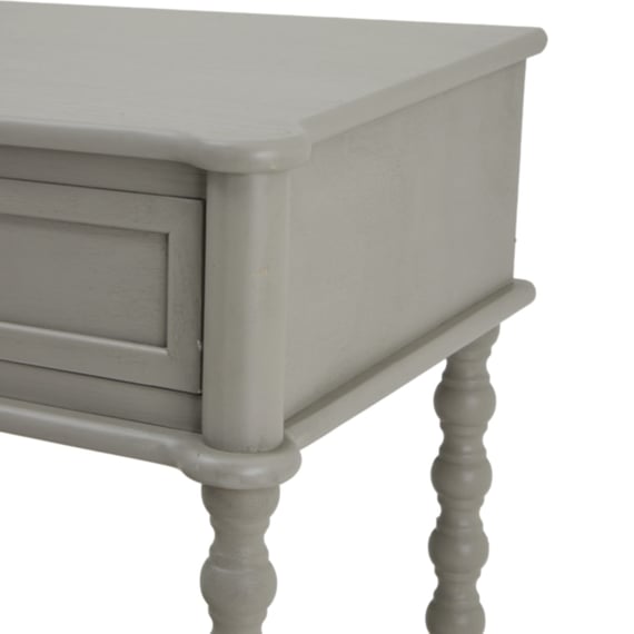 the camden collection large two drawer console table 2