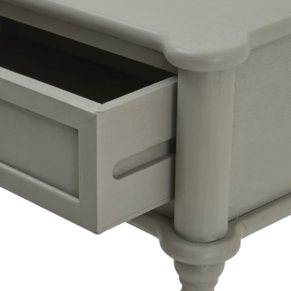 the camden collection two drawer console table 3