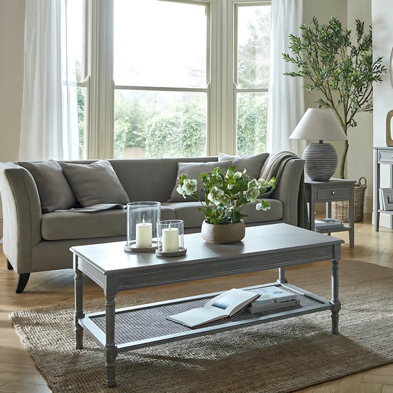 the serene rattan collection coffee table 2