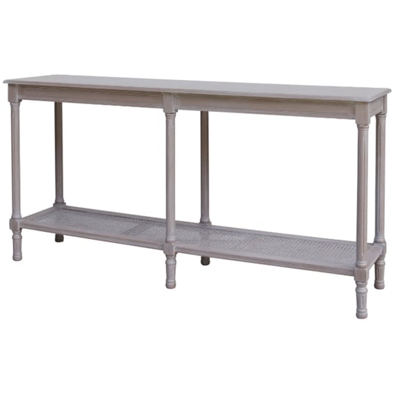 the serene rattan collection large console table 2