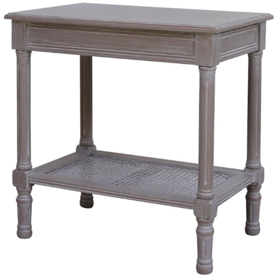 the serene rattan collection side table 2