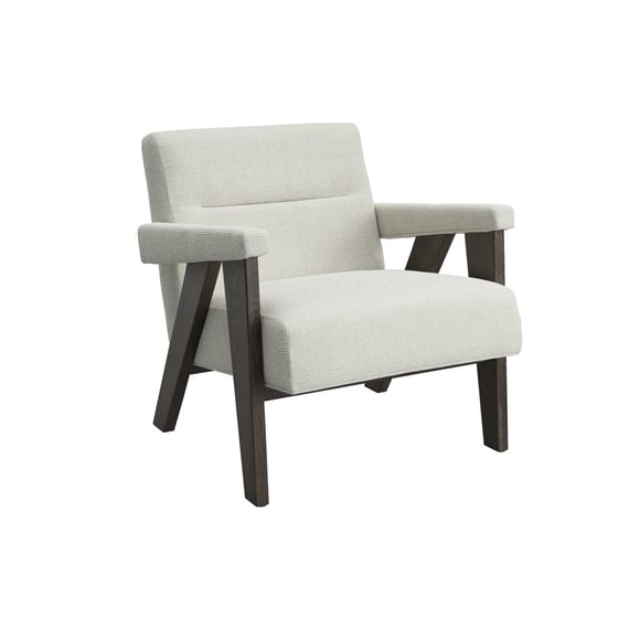abel milk fabric armchair angle