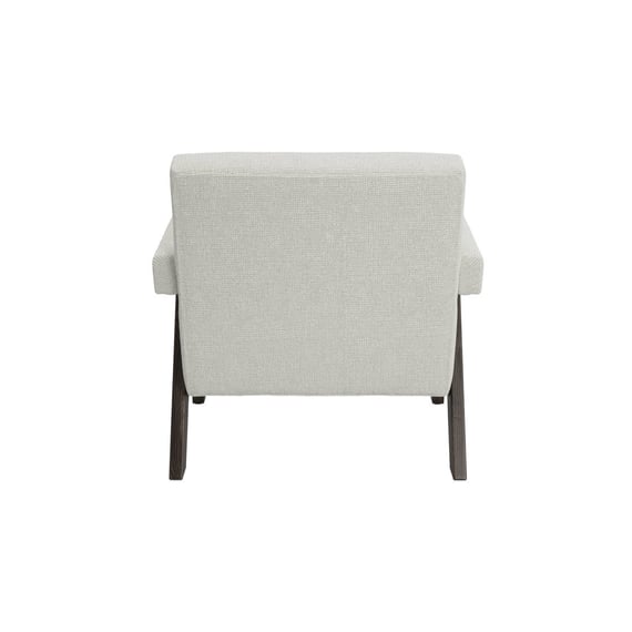 abel milk fabric armchair back