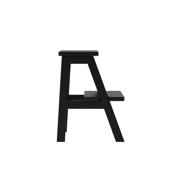 addie black step stool side