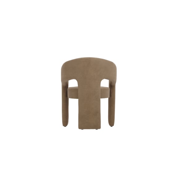 alba mole velvet dining chair back
