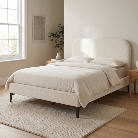 Albany Ivory King Size Bed